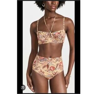 Ulla Johnson Zahara/ Aleena High Waist Bikini